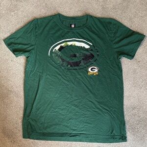 NFL Team Green Bay Packers Short Sleeve Graphic Tee Size L